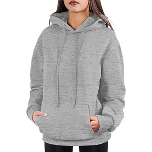 Sudadera Unisex con Capucha, 200/320 g/m², 100% Algodón, Ecológica, Diseño Sólido, Bordado y Aplicaciones, Estilo Urbano, Otoño - Product Image 3