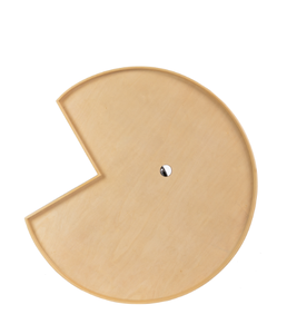 360 degrés en bois paresseux Susan plateau tournant conception de rein étagère rotative pour coin cuisine stockage personnalisé bois paresseux Susan étagère - Product Image 1