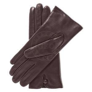 Ladies' Winter <b>Gloves</b> Soft <b>Leather</b> with Cozy Warm Lining - Product Image 5