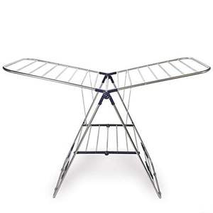 Heavy Duty Gullwing Drying <b>Rack</b> Stainless Steel & Large <b>Folding</b> Drying <b>Rack</b> Aliform Laundry Drying <b>Rack</b> Indoor and Out Door - Product Image 3