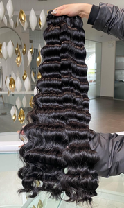 Extensiones de Cabello Humano Vietnamita Remy de Múltiples Donantes, Super Double Drawn, Doble Trama a Máquina - Product Image 6