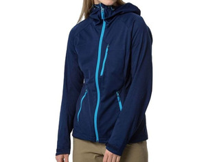 Chaqueta Softshell de Alta Calidad para Mujer, Impermeable, Cortavientos, Transpirable, con Capucha y Botones, de Poliéster, para Invierno, Montaña y Senderismo - Product Image 1