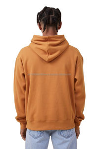 Sweats à capuche pour hommes 100% coton Mode et respirant Vêtements d'hiver Techniques de broderie et de teinture unie - Product Image 3