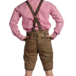 2025 nuevos pantalones cortos de diseñador Lederhosen para hombres pantalones cortos con diseño de logotipo personalizado vestido de Lederhosen bordado para unisex - Product Image 6