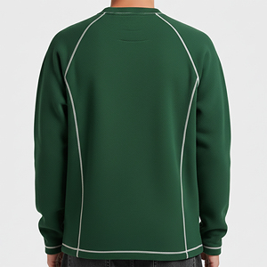 สินค้ามาใหม่ 2025 เสื้อฮู้ดดี้ผู้ชายผ้าฝ้าย 100% ปักโลโก้ เนื้อผ้าหนา 500% GSM สวมใส่สบาย ทรงโอเวอร์ไซส์ - Product Image 2