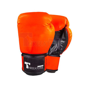 Guantes de boxeo profesionales con soporte de correa de muñeca seguro Guantes de boxeo ligeros diseñados para velocidad y potencia - Product Image 1