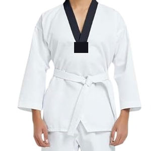 Tenues de combat et d'entraînement, ensembles d'uniformes de Taekwondo à manches longues, nouveau design personnalisé, haute qualité, extensible, unisexe - Product Image 2