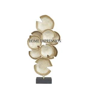 <b>Black</b> Color Powder Coated Luxurious Quality Metal Made Unique Fancy Designer Sculpture Home <b>Decorative</b> Accents In Lowest Price - Product Image 4