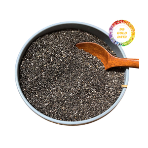 เมล็ดเจียบริสุทธิ์100% (แห้ง) สำหรับอุตสาหกรรมอาหารใช้เป็นส่วนผสมที่มีพื้นผิวที่ดีเยี่ยมสำหรับเครื่องดื่มพุดดิ้งธัญพืช24เดือน - Product Image 3