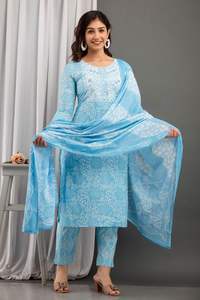 Última Colección de Verano, Kurtis de Algodón Elegante con Pantalón para Mujer, Venta al por Mayor - Product Image 2