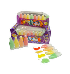 Bulk Nik L Nip Wax Bottles <b>Candy</b> 4 Pack 18 Display Boxes Per Master Carton Net Weight 4.6 Lbs For Cash And Carry Wholesale - Product Image 2