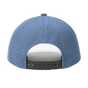 Vente en gros de casquette de baseball sport bicolore en coton ajustable à 5 panneaux pour hommes et femmes avec logo personnalisé, broderie 3D de haute qualité - Product Image 3