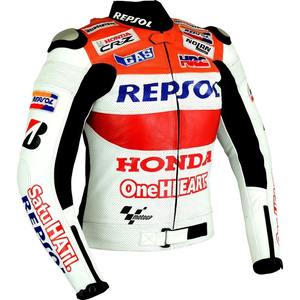 Combinaison de course en cuir respirante personnalisée pour moto, haut de gamme, coupe-vent, imperméable, vêtements de course automobile, imprimé - Product Image 3