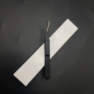 Pince à épiler d'extension de cils personnalisée japonaise durable en acier inoxydable - Product Image 3