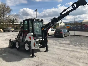 <b>cheap</b> Hidromek HMK 62T Rigid backhoe Loader | Hidromek 62T Crawler Backhoe Loader Heavy Duty Hydraulic Machine For Construction - Product Image 6