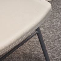 Chaise pliante en plastique robuste, chaise portable blanche moulée par soufflage pour banquets, mariages et événements