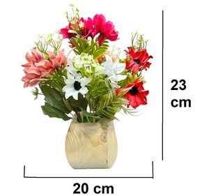 Estilos hechos a mano Planta de madera Maceta Hogar y jardín Maceta decorativa con diseño costero Precio barato - Product Image 2