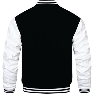 High Quality Wholesale Custom Design <b>Winter</b> <b>Quilted</b> Baseball Jacket Casual Sport Wear Varsity College Canvas Breathable Unisex - Product Image 2