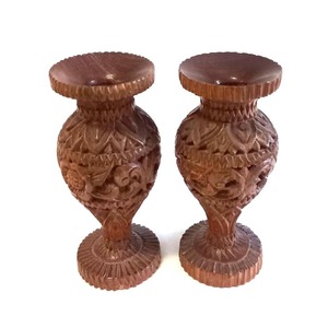 Premium Luxury Wooden Candle Holder for Decorative Display Centerpiece Living Room <b>Bedroom</b> Table Accent And Gifting Purpose - Product Image 5