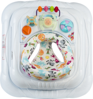 Table d'activités pliable Alpina Horn BR 5706, meilleur modèle, pour tout-petits, cadre en fer tendance, trotteur pour bébé, 8 roues, plastique léger