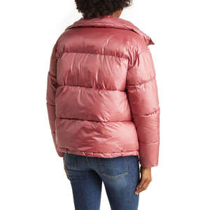 Chaqueta acolchada de invierno de longitud larga para mujer Diseño popular Relleno de algodón impermeable transpirable para exteriores Venta al por mayor disponible - Product Image 2
