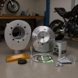 Nouveau kit de maître-cylindre en aluminium Pinasco 215cc 957 RR pour moteurs de moto - Product Image 3