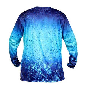 Jersey de pesca con impresión sublimada personalizada, ropa deportiva de alta calidad con el último estilo, transpirable y precio superior a UPF 50 - Product Image 2