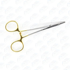 Portaagujas Halsey de 127 mm con Punta Lisa TC, Portaagujas Dentales de Acero Inoxidable con Mordazas Lisas - Product Image 2