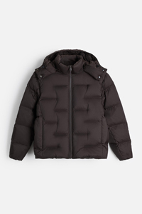 Nouvelle veste d'hiver matelassée à col haut et manches longues avec logo personnalisé, poignets élastiques, poches latérales cachées à fermeture éclair, pour hommes, pour l'extérieur - Product Image 6