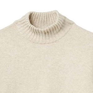 Pull-over long en maille Ronpex International personnalisé pour homme, col rond, chaud et confortable, couleur unie, style décontracté, vente en gros - Product Image 6