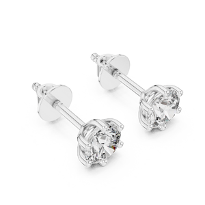 Pendientes de Diamantes con Corte Brillante de Forma Elegante, Certificados por IGI, Cultivados en Laboratorio, Chapados en Oro, Joyería de Lujo de Moda, Venta al por Mayor y al Detal - Product Image 4