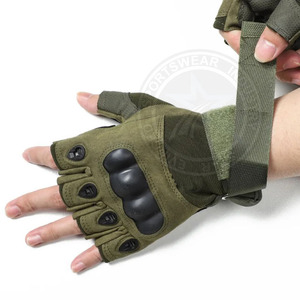 Gants tactiques Power Men, gants tactiques demi-doigts, gants tactiques pour hommes et femmes, style personnalisé, équipement de fitness - Product Image 1
