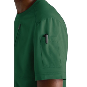 OEM Private Label <b>Men</b> Hospital Scrub Undershirt Breathable Medical <b>Base</b> <b>Layer</b> Nurse Doctor Inner Tee for <b>Men</b> - Product Image 6