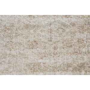 Alfombra Turca Vintage Extra Grande de 8.3x11.9 pies (252x362 cm), Alfombra Blanca con Diseño Floral - Product Image 5