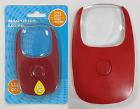Pocket LED Magnifier Light 2.5X Lens Various Color Options Dong Phuong Brand Plastic Material 1 Year Warranty for Grandparents