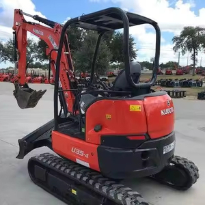 ใช้งานได้อย่างเป็นธรรม 18KW 3 ตัน U35-4 Kubota รถขุดขุดเครื่องขุด / รถขุดตีนตะขาบขนาดเล็กสําหรับขาย - Product Image 2