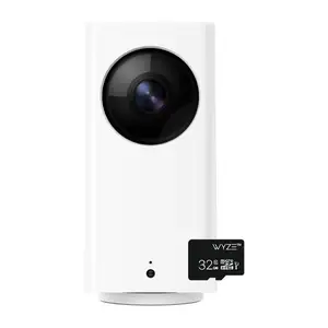 WYZE Cam Pan 1080p Pan/Tilt/Zoom Indoor Pet Monitoring Camera for Dogs & Cats Baby Monitor with WYZE 32GB