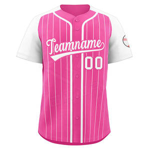 Camiseta de Béisbol con Logotipo Personalizado de Alta Calidad en Oferta, Talla Grande, Transpirable, 100% Poliéster, Ropa Deportiva para Equipos, Nueva Llegada - Product Image 5