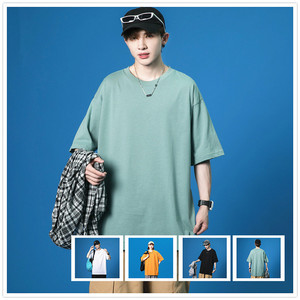 250 Gsm algodón pesado al por mayor Unisex Oem logo personalizado manga corta en blanco Casual camiseta para hombres - Product Image 5