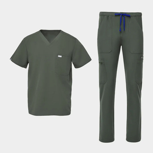 Uniforme de Hospital Transpirable y Antiarrugas, Fácil de Lavar, Suministros Médicos, Uniforme Quirúrgico para Hombres - Product Image 2