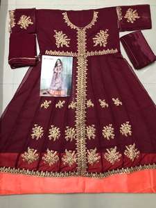 Ropa de boda y fiesta de buena calidad, bordado de Georgette, trabajo, Salwar, Kameez, India, étnico, barato, oferta - Product Image 4