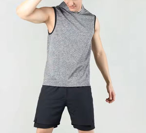 ¡Novedad de 2025! Pantalones cortos para hombre, pantalones cortos personalizados de algodón liso teñido, ecológicos, a prueba de viento, de cintura alta, informales, con cordón para - Product Image 4