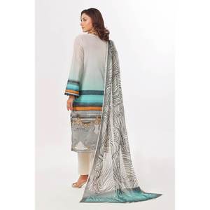 Conjunto de traje de jardín sin coser de 3 piezas gris para mujer - Product Image 1