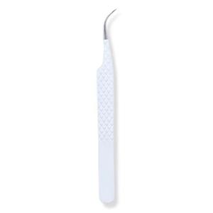 Eyelash Straight Tweezers Anti-Slip Handle Durable Professional Makeup <b>Tool</b> Stainless Steel <b>Smooth</b> Tip Accurate Lash Application - Product Image 3