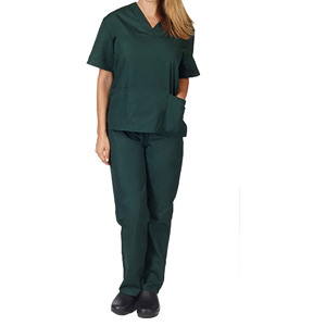 OEM al por mayor personalizado ligero transpirable señoras Hospital Scrub Sets mejor Material uniformes médicos - Product Image 3