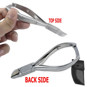 Instrumentos de Podología, cortaúñas de acero inoxidable de alta resistencia, cortaúñas, pinzas, apertura de mandíbula ancha para herramientas gruesas para el cuidado de las uñas - Product Image 6