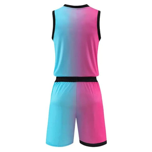 Uniforme de basket-ball d'équipe Impression personnalisée College Club Wear Uniforme de basket-ball personnalisé avec finition de couture de qualité supérieure - Product Image 5