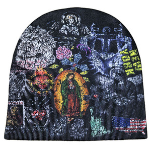 Gorros Personalizados con Logotipo, Bajo Pedido Mínimo, Estilo Y2K, Gorros Unisex con Gráficos de Sublimación Completa - Product Image 1