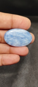 คริสตัลไคยาไนต์สีน้ำเงินคุณภาพสูงแบบหลวม ขายส่ง ขนาดผสม 5-8 มม. สำหรับทำจี้สร้อยคอและเครื่องประดับ - Product Image 2