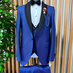 Venta al por mayor a precio barato Trajes para hombres Último diseño traje vedding Lujo élite Primera clase superventas preferido por jóvenes - Product Image 1